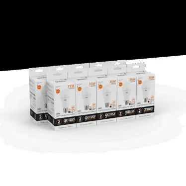 Лампа светодиодная LED 35 Вт 2670 лм 3000К А67 груша теплый E27 AC 220В Elementary Gauss