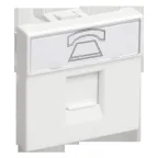 Розетка телефонная RJ11 категория 3 2 модуля