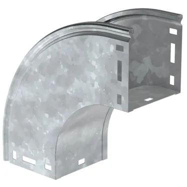 Поворот плавн. 90град тип В20 ESCA 100х100мм HDZ