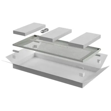 Дверь перфорированная для шкафа LINEA N 42U 600 мм серая