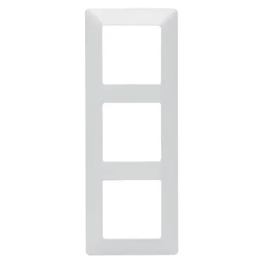 Valena LIFE Рамка 3 поста белая универсальная