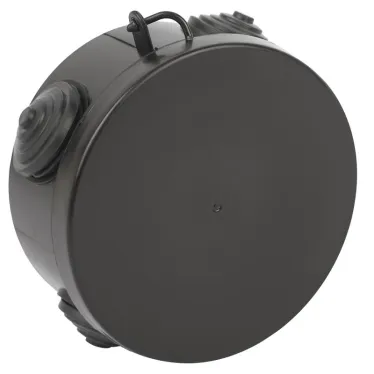 Распределительная коробка KOR-85-40-4g-B открытой установки черная 85х40мм с гермовводами 4 вх. IP54