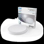 Светильник светодиодный ДБП 25 Вт 1890 лм 6500К AC 220В Белый IP40 круг D210х35мм Пластик ЖКХ HALL Gauss