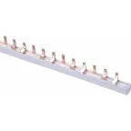 Гребенчатая шина/Шина соединительная 3P 63А 1 м. 18х3 контактов ШС-101