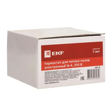 Термостат для теплых полов электронный 16 A 230В