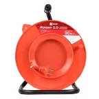 Удлинитель на катушке ''Атлант 2.0'' 1 гнездо 50м без заземления ПВС 2*1 10А/2,2кВт PROxima