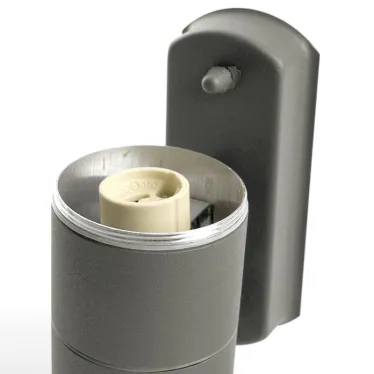 Светильник ДБУ вверх/вниз 2хGU10 без ламп IP44 серый