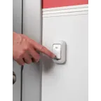 Звонок беспр. в розетку Classic (бел.-сер. 51 мелод. с индик. 4 ур.)