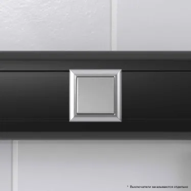 Avanti Рамка-суппорт для In-liner Front серебристый металлик 2модуля