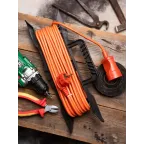 Удлинитель на рамке 'Зевс 2.0' 10м с заземлением ПВС 3x1.0 16А/3.5кВт PROxima