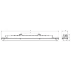 Светильник SLICK.PRS ECO LED 60 HFD 5000К