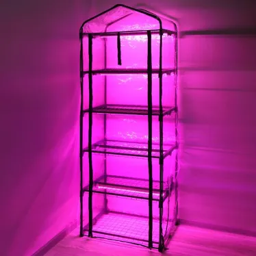 Теплица FITO-House-5 со светильниками в комплекте 5 ярусов 1930х690х490 мм