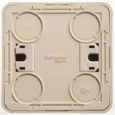 ЭТЮД Выключатель кнопочный наружный бежевый