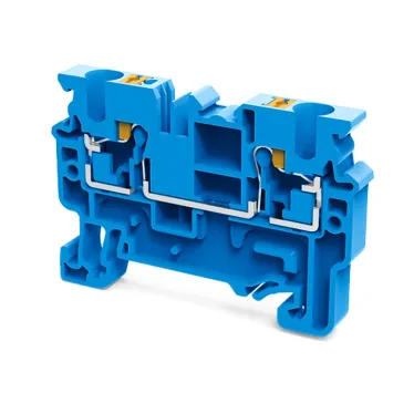 Клемма проходная 4 кв.мм push-in OptiClip CP-4-I-BU-24A-(0,2-4)-синий