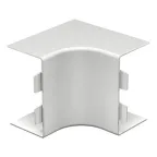 Крышка внутреннего угла кабельного канала WDK 60x110 мм (ПВХ,светло-серый)