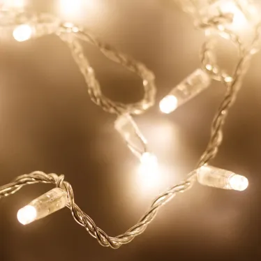 Светодиодная гирлянда ARD-STRING-CLASSIC-10000-CLEAR-100LED-STD WARM (230V, 7W) | 025779 | Arlight