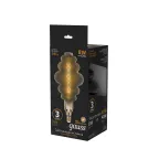 Лампа светодиодная LED Vintage Filament Flexible BD200 8W E27 200*410mm Gray 2700K 1/6 | 159802008 | Gauss
