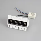 Светильник MS-ORIENT-BUILT-TRIMLESS-TC-S38x127-10W Day4000 (WH-BK, 30 deg, 230V) (Arlight, IP20 Металл, 5 лет) | 032224 | Arlight