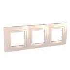 Unica Бежевый Рамка 3-ая | MGU2.006.25 | Schneider Electric