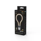 Лампа светодиодная LED Filament Bulbless A72 Milky E27 4W 330lm 2700K 72*160mm 1/10/100 | 1004802104 | Gauss