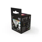 Лампа светодиодная Smart MR16 6W GU5.3 RGBW+dim 1/10/100 | 101105406 | Gauss