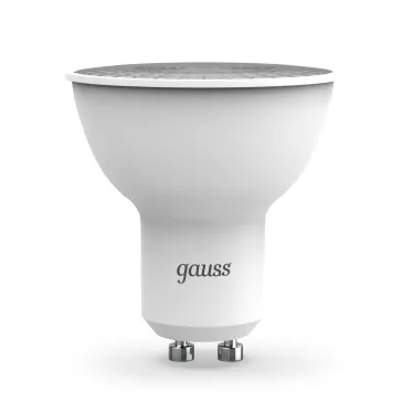 Лампа светодиодная LED 7Вт GU10 220В 2700К MR16 | 101506107 | Gauss