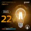 Лампа светодиодная Filament А70 22W 2000lm 2700К Е27 LED 1/10/40 | 102902122 | Gauss