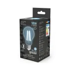 Лампа светодиодная Filament А60 18W 1650lm 4100К Е27 LED 1/10/40 | 102902218 | Gauss