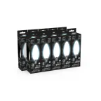 Лампа светодиодная Filament Свеча 9W 610lm 4100К Е14 milky LED 1/10/50 | 103201209 | Gauss