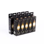 Лампа светодиодная филаментная E14 11W 2700К прозрачная | 104801111 | Gauss