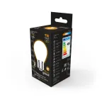 Лампа светодиодная Filament Шар 9W 590lm 3000К Е27 milky LED 1/10/50 | 105202109 | Gauss