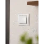 Кнопка нажимная СП Минск 10А белый