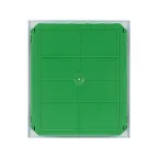 Щит распределительный встраиваемый белый City9 (ЩРв-П-24) дверь прозрачная на 24 модуля IP40