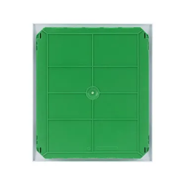 Щит распределительный встраиваемый белый City9 (ЩРв-П-24) дверь прозрачная на 24 модуля IP40