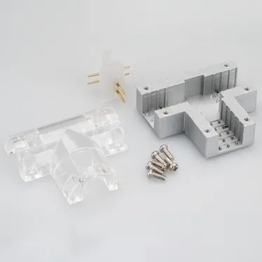 Соединитель тройной ARL-CLEAR-U15-2x90 (26x15mm) (ARL, металл)