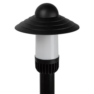 Светильник садово-парковый НТУ 01-60-009 Поллар напольный черный IP54 Е27 max60Вт h860мм