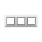 Рамка из металла, ''Avanti'', белая, 6 модулей