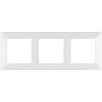Valena LIFE Рамка 3 поста белая универсальная