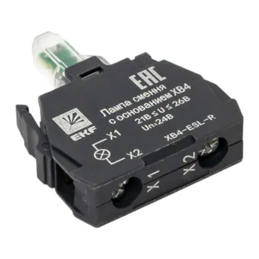 Лампа сменная c основанием XB4 красная 24В PROxima