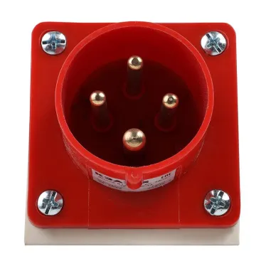 Вилка 514-16А-6h-380AC-3P+PE-IP44