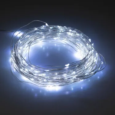 Гирлянда садовая ERASF22-17 Нить на солнечной батарее, холодный свет 21,9 м