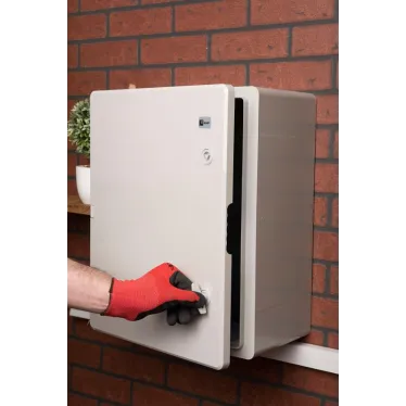 Бокс пластиковый с монтажной платой 500х400х240 мм IP65 PROxima