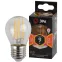 Лампа светодиодная F-LED P45-9w-827-E27 (филамент, шар, 9Вт, тепл, E27) (10/100/4000)