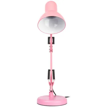 Настольный светильник розовый N-214-E27-40W-P