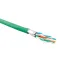 Витая пара U/FTP кат 6 4 пары AWG23 solid IN LSZH нг(А)-HF зеленый 500м