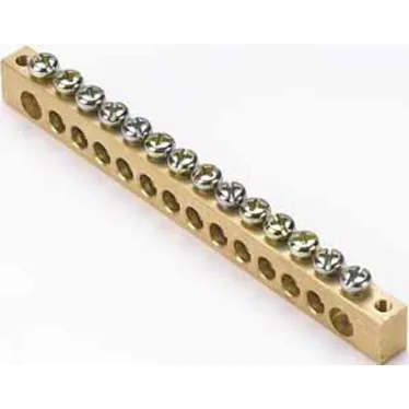 Шина нулевая 8х12 (14групп/край) ШН-202