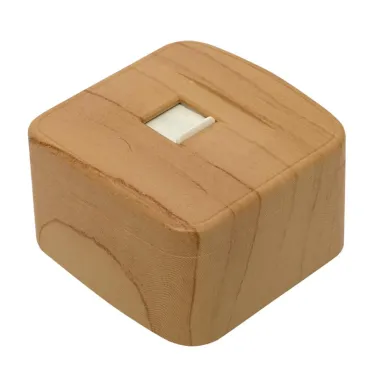 Розетка Phone одноместная ОП Минск светлое дерево