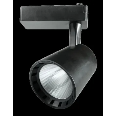 Светильник светодиодный трековый на шинопровод ДПО- 15w 4000K 24° BL (чёрный) IP40 jazzway