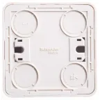 ЭТЮД Выключатель одноклавишный наружный с подсветкой сосна сх.1