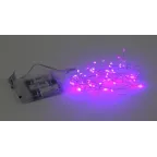 Гирлянда LED Нить 5 м сиреневый свет, АА ENIN -5NP